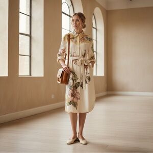 Alemais Oleander Shirtdress Au6